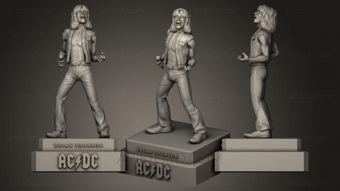 Statues of famous people (STKC_0004) 3D model for CNC machine